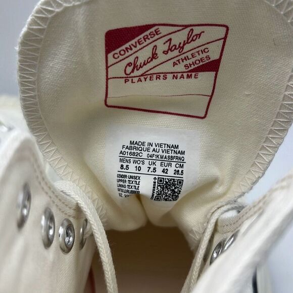 Converse Chuck 70 AT-CX Casual unisex Shoe‎ White A01682C Men 8.5 women 10 NWB - Picture 8 of 10